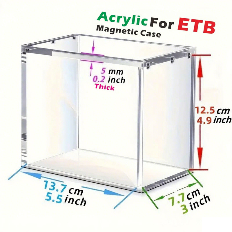 Caja mejorada - tamaño pequeño - 5 mm de grosor