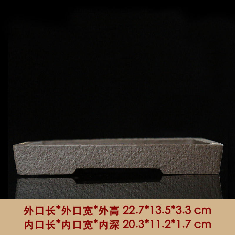 รางหญ้าสีฟ้าอ่อนขนาดเล็ก1มีรู