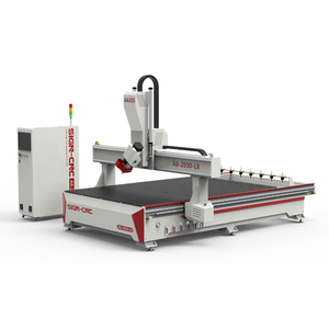 Máquina de grabado para carpintería de 4 ejes Enrutador CNC con mesa de vacío y Servomotor de CA para cortar y tallar madera - Product Image 1