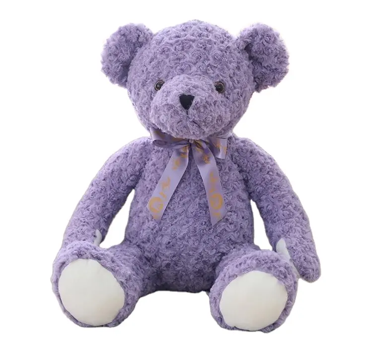 Urso de pelúcia para crianças, brinquedos para crianças, bonito, de pelúcia macia, para bebê/capa de olhos