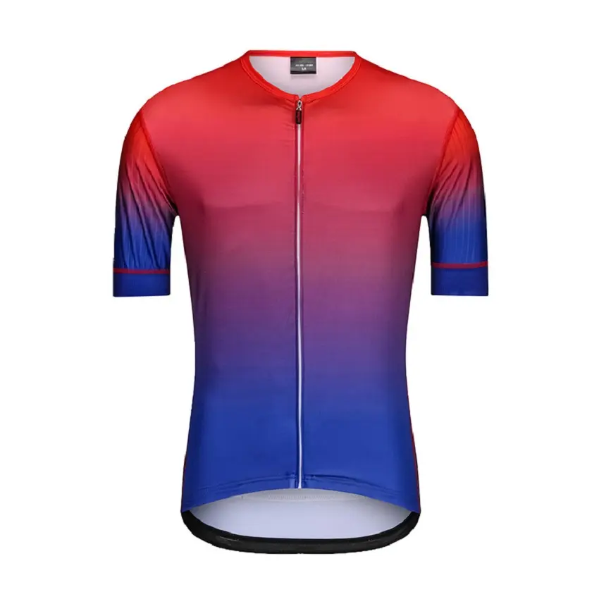 Ropa de bicicleta de carretera personalizada, Jersey Jacquard, camiseta de bicicleta plegable transpirable, de talla grande, de verano