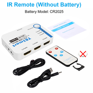 TESmart-conmutador HDMI de entrada 3 y salida 1, interruptor de detección automática HDCP 2,2 HDR EDID 4K60Hz HDMI