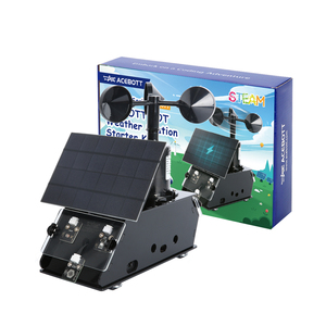 ACEBOTT IOT Wetters tation Starter Kit Wind geschwindigkeit Temperatur Luft feuchtigkeit überwachung Wetter vorhersage und Barometer für ESP32 Arduino