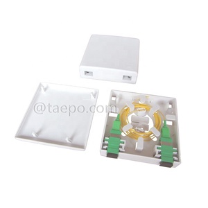 Örnek ücretsiz 2 Port SC Fiber optik yüzey kutusu ile SC APC adaptörü Pigtail uyumlu FTTH optik hat terminali OLT Gpon Hua Wei - Product Image 1