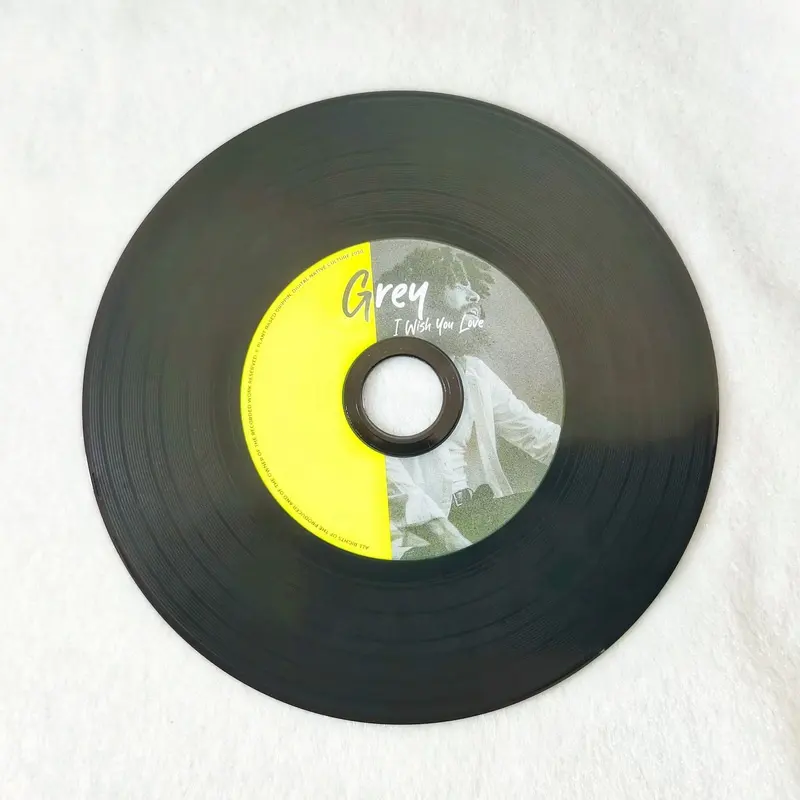 Disques en vinyle blanc, réplique de musique, CD, compatible Digipak