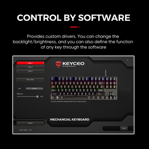 Keyceo Second IDM Project the Most Competitive Compact Design TKL <strong>Mechanical</strong> <strong>Keyboard</strong> Ergonomic Design Gaming <strong>Keyboard</strong> - Product Image 5