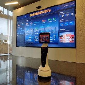 Robot di consegna benvenuto e cliente dotato di Robot per la consegna della funzione di introduzione del piatto - Product Image 5