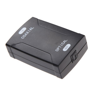 Digital Coax Coaxial RCA a óptico TOSlink a Coaxial SPDIF Adaptador convertidor de audio digital Soporte Dolby 5,1 DTS Sound - Product Image 5