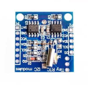 Minik RTC I2C modülleri 24C32 bellek DS1307 saat RTC modülü (pil olmadan) kaliteli düşük fiyat