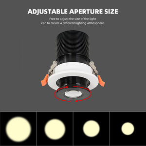 Kapak Ccts dim ayarlanabilir Mini ışık Soffit aydınlatma Gu10 Recessed gömme konut Smd Led 7w düşük volt dikdörtgen Downlight - Product Image 4