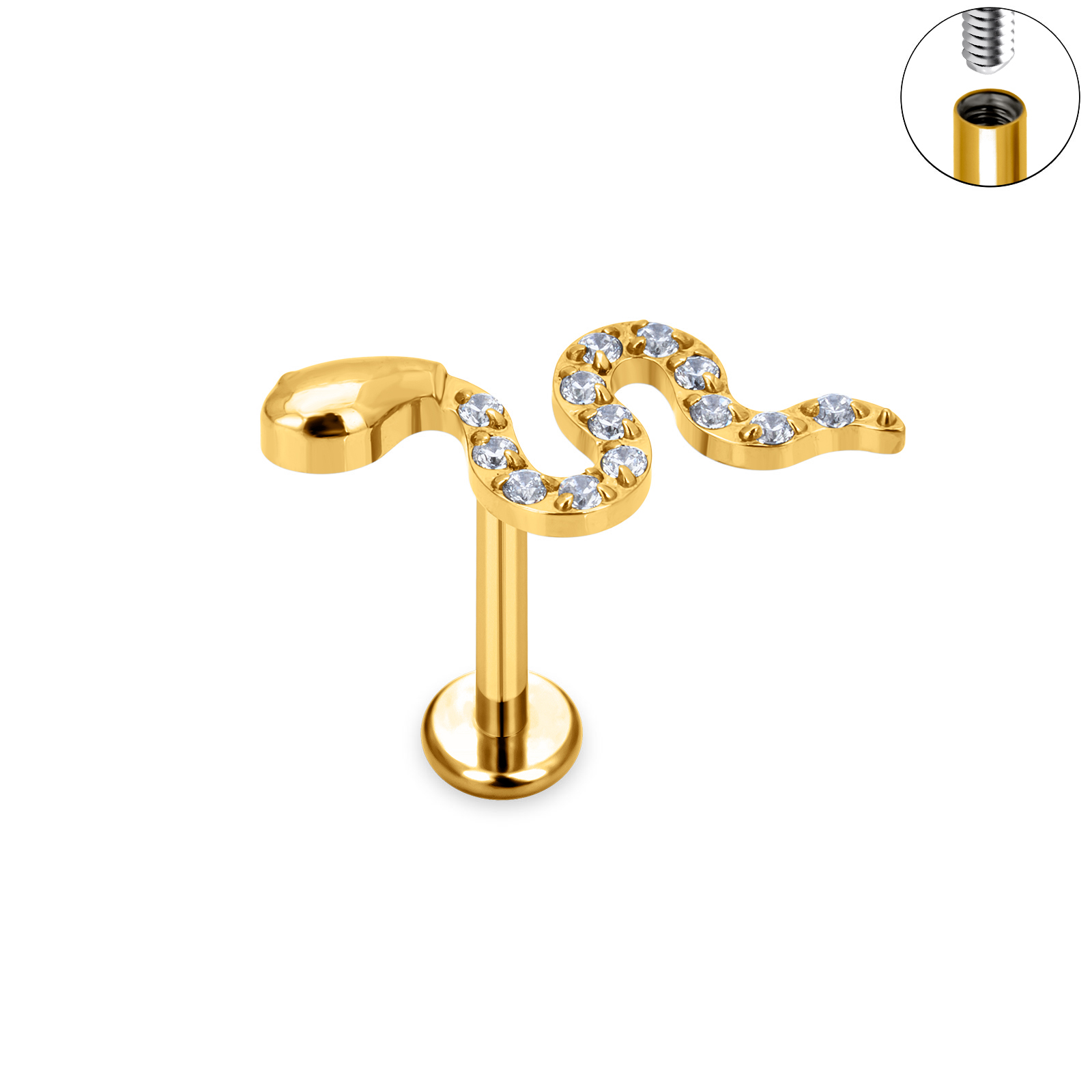 Gold snake