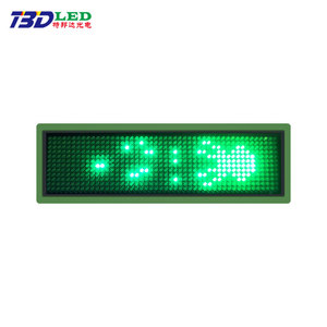 Smart APP Control Mini <strong>Led</strong> Running Message Display Tag Digital Flashing Light up <strong>Led</strong> Name Badge - Product Image 5