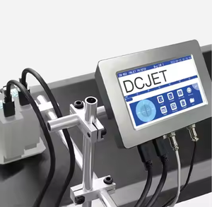 Online Tij Verfalls datum 25,4mm Drucker Online Digital Smart Tij Thermo tinten strahl drucker Tinten strahl codier maschine Chargen codierer Drucker - Product Image 1