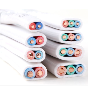 Düz elektrik güç kablosu PVC 3x10mm2 2x1.0mm 3x1.5 2x2.5mm 0.5mm * 2 220v bağlantıları için 3 çekirdek 2 çekirdek mevcut - Product Image 2