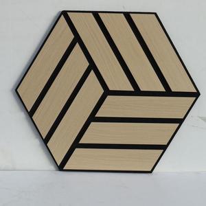 Exklusive patentierte <span class=keywords><strong>DIY</strong></span> wettbewerbs fähige Preis MDF Diffusion Holz Wand latte Decke Sound Proof Holz furnier Akustik platten - Product Image 3