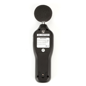 Medidor de nivel de sonido digital con interfaz USB, medidor de nivel de sonido DB de ruido, micrófono, salida de CA/CC, decibelios analógicos profesionales, 130db, 1 unidad - Product Image 2