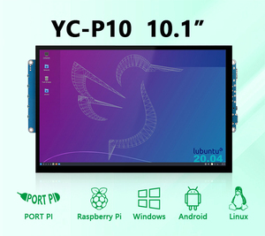 PortPi 3A Raspberry Pi LCD Display 10 pollici Touch Screen modulo Monitor - Product Image 3