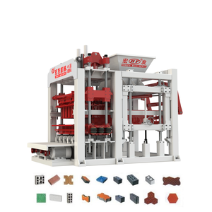 全自动制砖QT12-15空心/铺路/实心/联锁砖机价格热销 - Product Image 1