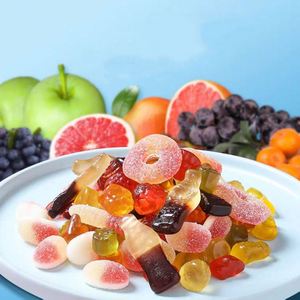OEM/ODM helfen bei der Unterstützung der Gehirn funktion Omega3 6 9 Fischöl DHA Gummies