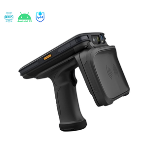 UHF RFID reader a lungo raggio pda palmare per smartphone cellulare Android 256MB 8000 mAh 5G pdas terminale di raccolta dati - Product Image 2