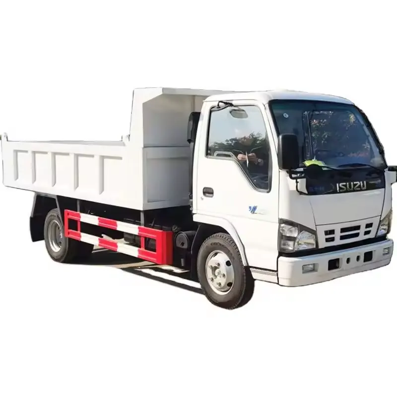 Haute qualité utilisé 4*2 lumière isuzu diesel 4T camion benne Offre Spéciale