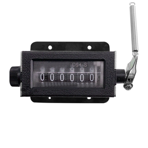 Contador mecánico reiniciable de 6 dígitos para conteo y seguimiento, 0-999999, 1, 2, - Product Image 5