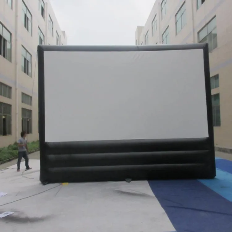 Надувной наружный проектор кино экран