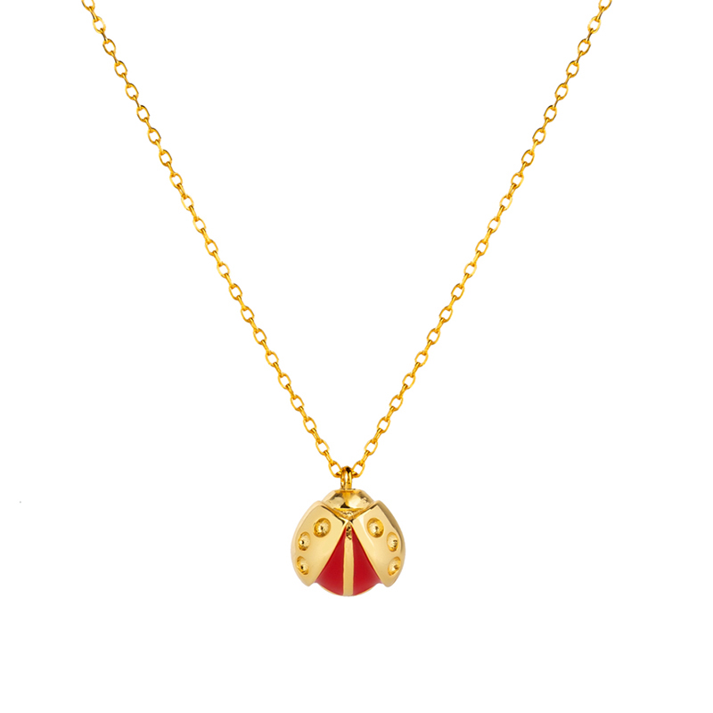 Or 18 carats + rouge