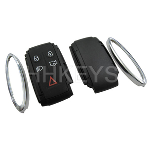 Remote Keyless Fob กรณีเชลล์สำหรับ Jaguar X S-Type XF XK XKR 5ปุ่มสมาร์ทคีย์ - Product Image 2