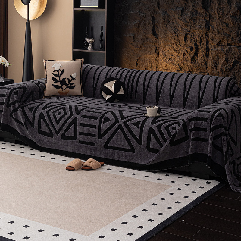 Bohemian style - Dark gray ( Plush version)