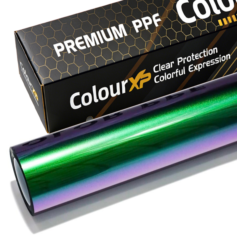 TPU Chamelon Vert Bleu Violet