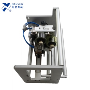 NY-803A pneumatische automatische Verfalls datum Code Chargen nummer Codier maschine für VFFS Beutel Verpackungs maschine und Flaschen etikett ierer