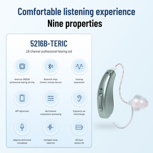 Mini BTE RIC Digital Sound Amplifier Best <strong>Programable</strong> Hearing Aids Rechargeable with <strong>Programable</strong> Fitting <strong>Software</strong> <strong>for</strong> Clinic - Product Image 3