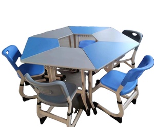 Fabrik bedarf Half Moon Schult isch Computer Klassen zimmer möbel Modular College Student Lab Tisch - Product Image 3