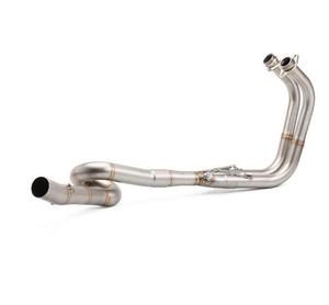 Slip-on Exhaust System Motorcycle <strong>Header</strong> Mid Link Pipe for KawaZ400 Nin-ja <strong>400</strong> 2017 - 2022