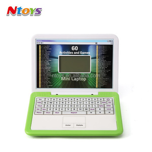 Apprendimento dell'alfabeto inglese macchina per l'apprendimento dello schermo LCD per bambini Mini Computer portatile giocattolo