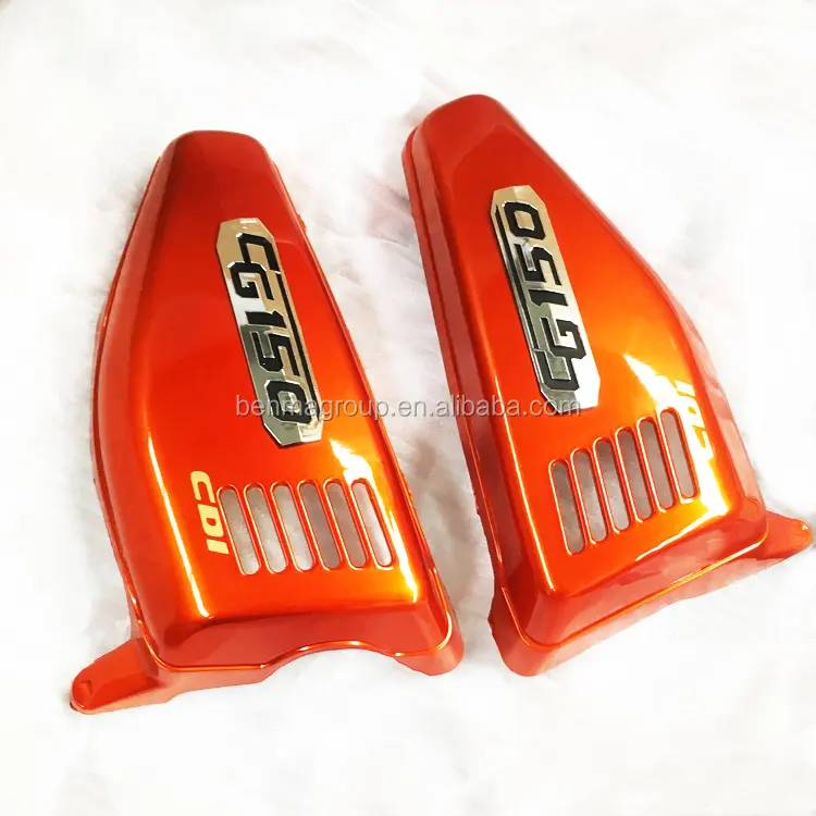 Piezas de plástico para motocicleta HF BENMA, tanque de combustible lateral, cubierta Ca P, piezas de Moto CG para 125cc 150cc CG125 CG150 CG200