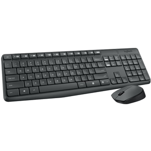 Juego de teclado y mouse inalámbricos Logitech MK235, teclado de oficina, computadora de escritorio para el hogar, computadora portátil, periférico de mouse duradero MK235 - Product Image 4