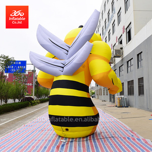 Mô Hình Hornets Lớn Bơm Hơi Quảng Cáo Khổng Lồ Tùy Chỉnh 5M Để Trang Trí Đồ Chơi Bơm Hơi Tượng Cây Bơm Hơi - Product Image 5