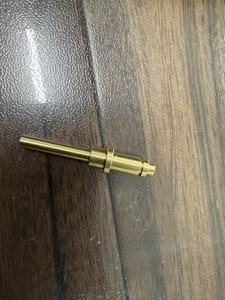 ชิ้นส่วนฮาร์ดแวร์ทองเหลืองขนาดเล็กงานตามสั่งเครื่องจักรซีเอ็นซีมีความแม่นยำ3D การนำไฟฟ้าได้ดี - Product Image 5