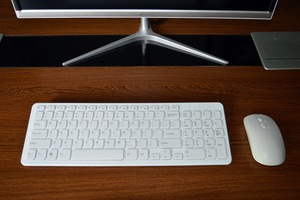 Juego de teclado y ratón inalámbricos OEM 2,4G al por mayor de fábrica para combinación de teclado y ratón de ordenador portátil/escritorio/ordenador con batería seca - Product Image 4