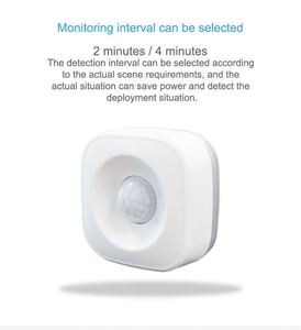 Tuya Smart Wireless Ceiling PIR <strong>Motion</strong> <strong>Sensor</strong> <strong>WIFI</strong> Zigbee Smart Home APP Control ABS Battery Operated Human <strong>Motion</strong> Detection - Product Image 6