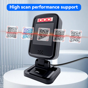 JR T560 barcode scanner omnidirecional desktop digitalização <span class=keywords><strong>qr</strong></span> <span class=keywords><strong>code</strong></span> scanner USB paypal preço de pagamento qrcode barcode reader