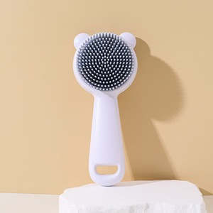 Yumuşak çok amaçlı banyo mesajı fırça silikon şampuan fırçası - Product Image 4