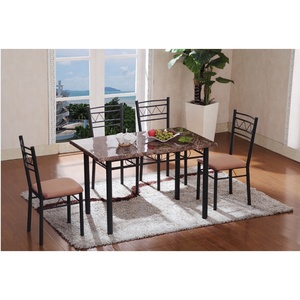 Modern Dining <strong>Table</strong> <strong>Set</strong> (1+4) Restaurant Dining <strong>Tables</strong> <strong>Set</strong> - Product Image 1