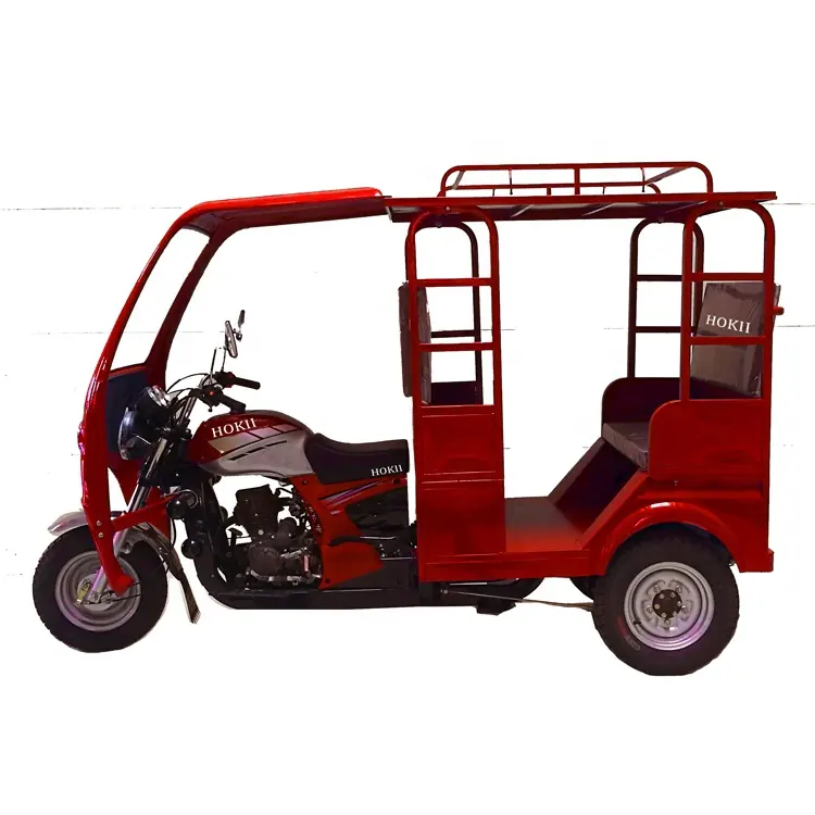 Tvs triciclo a gas tricicli passeggeri motocicletta cinese a tre ruote