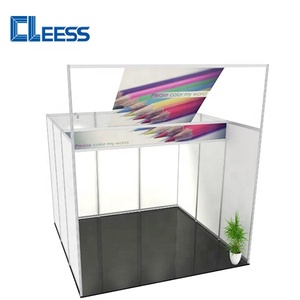 Diseño de cabina de esquema Shell para cabina de espacio sin procesar con panel Octanorm - Product Image 2