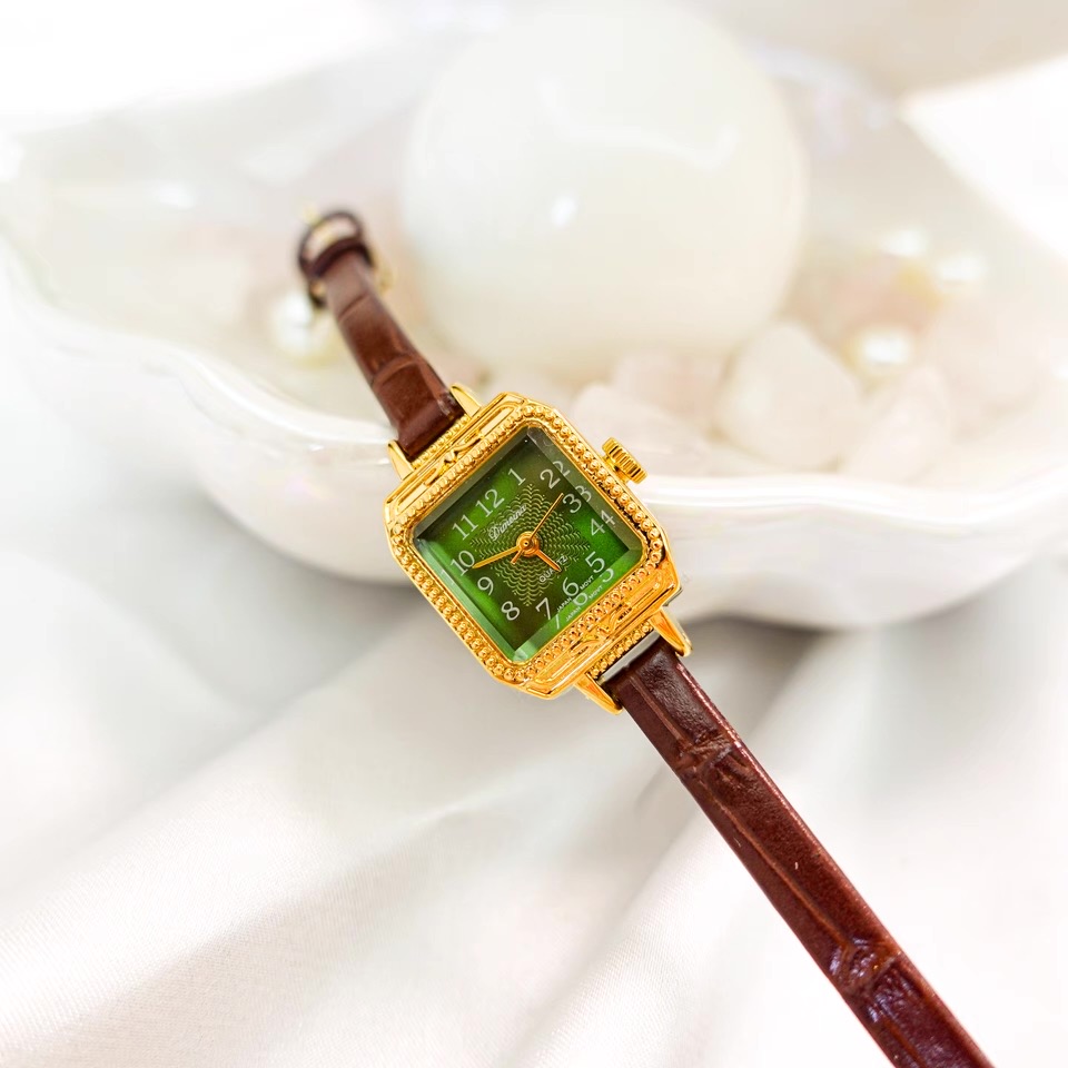 Gold green brown