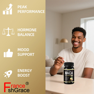 Suplemen Maca Premium suplemen ekstrak akar Maca Peru untuk pria dan wanita kapsul Maca 120 kapsul - Product Image 5
