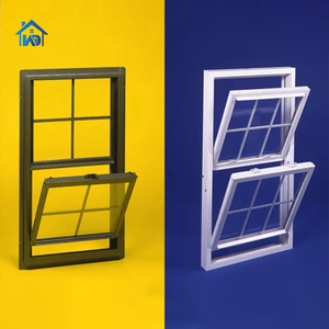 Custom Modern Double-hung Aluminum Frame Noise Reduction Sound Proof Vertical Sliding <strong>Sash</strong> <strong>Window</strong> Thermal Insulation - Product Image 3
